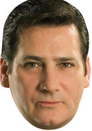 Tony Hadley I'm A Celeb 2018 Celebrity Face Mask Fancy Dress Cardboard Costume Mask