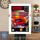 Top Gear 3000 Super Nintendo GAME INSPIRED THEME Retro Gaming Poster A4 A3 A2 Or A1