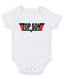 Topson Personalised Baby Boy Girl Unisex Short Sleeve Bodysuit