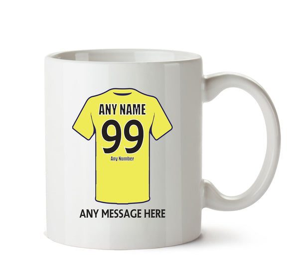 Torquay United INSPIRED Football Team Mug Personalised Mug – printed mug product image 1