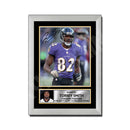Torrey Smith 1 Limited Edition Football Signed Print - American Footballer
