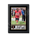 Torrey Smith 2 Limited Edition Football Signed Print - American Footballer