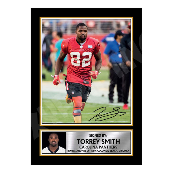 Torrey Smith 2 American Football Printed Signature Print
