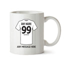 Tottenham Hotspur Football Team Mug - Personalised Birthday Age and Name