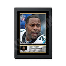 Trai Turner 1 Limited Edition Football Signed Print - American Footballer