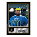 Trai Turner 2 Limited Edition Football Signed Print - American Footballer