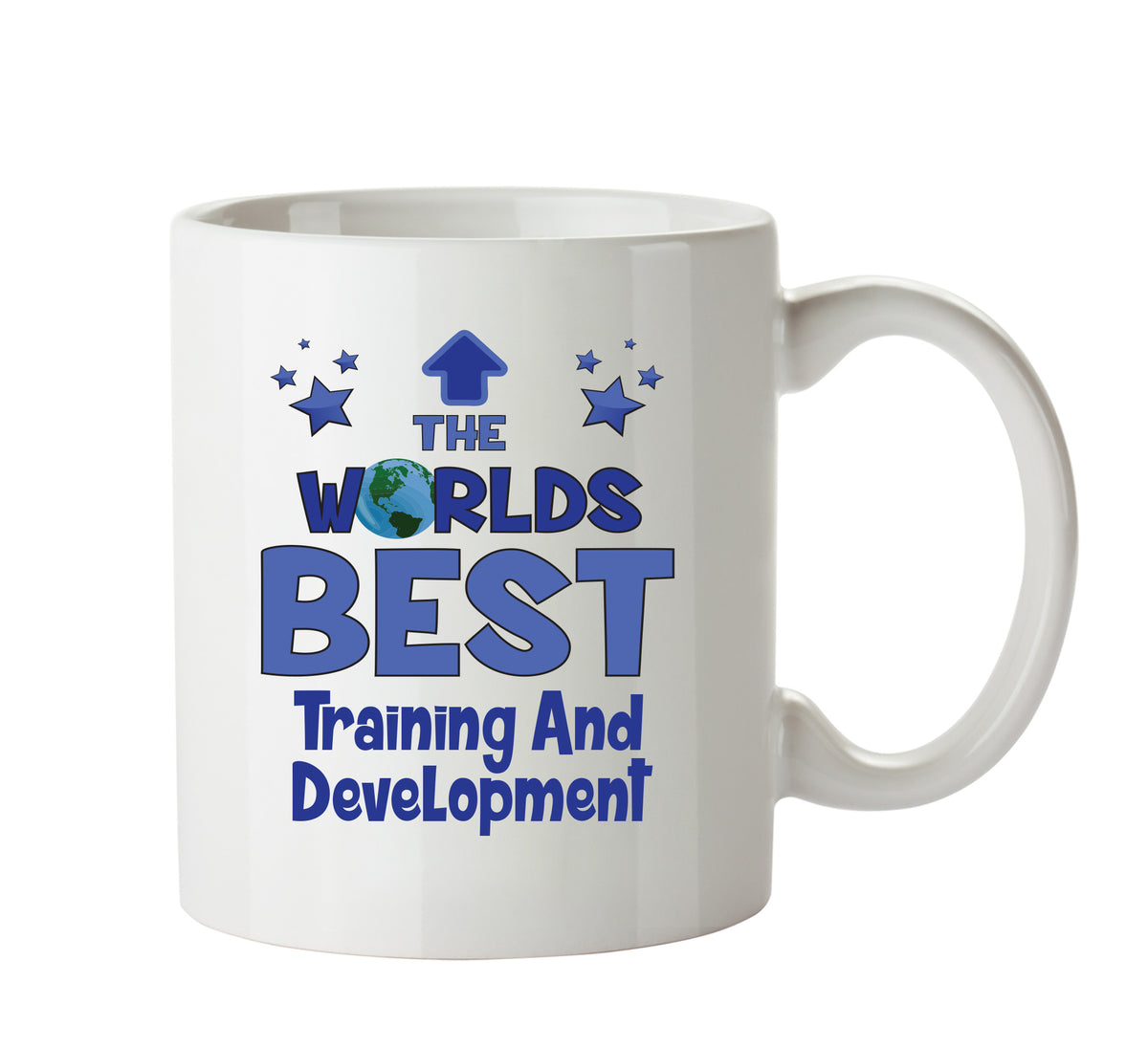 Worlds Best Training And Development Officer Mug - Novelty Funny Mug – printed mug product image 1