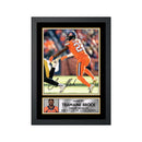 Tramaine Brock 2 Limited Edition Football Signed Print - American Footballer