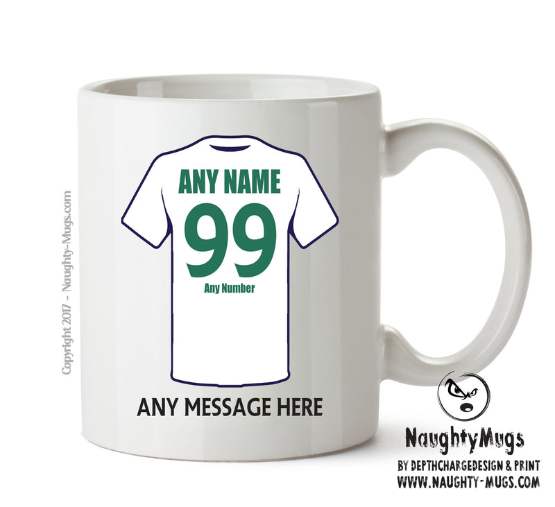 Tranmere Rovers INSPIRED Football Team Mug Personalised Mug