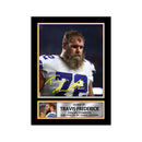 Travis Frederick Limited Edition Football Signed Print - American Footballer