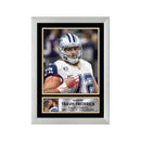 Travis Frederick 2 Limited Edition Football Signed Print - American Footballer
