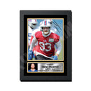 Trent Murphy 1 Limited Edition Football Signed Print - American Footballer