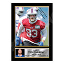 Trent Murphy 1 Limited Edition Football Signed Print - American Footballer