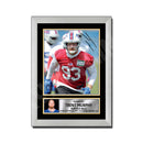 Trent Murphy 1 Limited Edition Football Signed Print - American Footballer