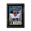 Trent Murphy 2 Limited Edition Football Signed Print - American Footballer