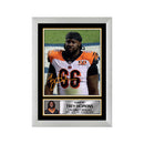 Trey Hopkins 2 Limited Edition Football Signed Print - American Footballer