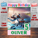 Personalised Trials Fusion Inspired Style Game Kids Inspired Birthday Card (SA)