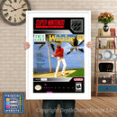 True Golf Waialae Club Super Nintendo GAME INSPIRED THEME Retro Gaming Poster A4 A3 A2 Or A1