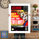 Tuff E Nuff Super Nintendo GAME INSPIRED THEME Retro Gaming Poster A4 A3 A2 Or A1