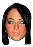 TULISA JB - Music Star Fancy Dress Cardboard Celebrity Party Face Mask