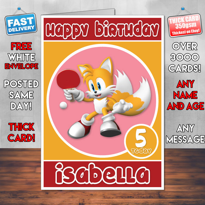 Personalised Birthday Card