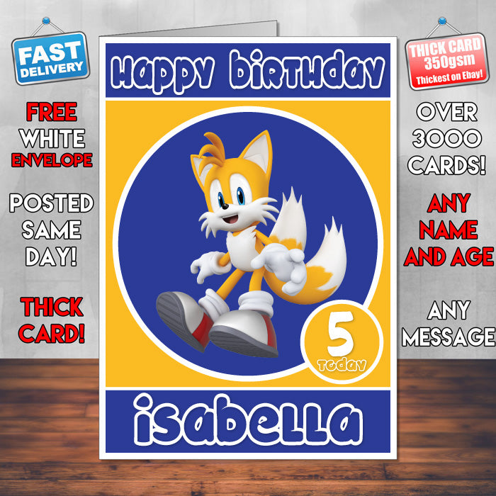 Personalised Birthday Card