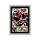 Tyler Boyd Limited Edition Football Signed Print - American Footballer