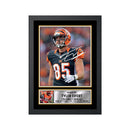 Tyler Eifert Limited Edition Football Signed Print - American Footballer