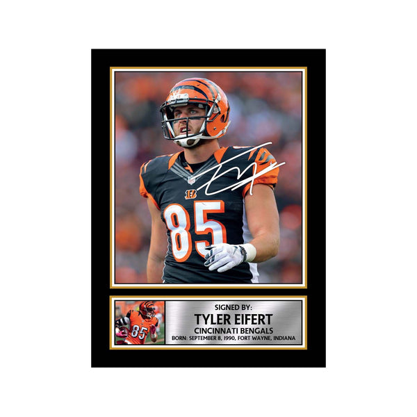 Tyler Eifert American Football Printed Signature Print