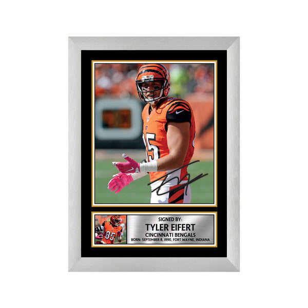 Tyler Eifert 2 American Football Printed Signature Print