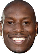 Tyrese Gibson Fast & Furious Celebrity Face Mask Fancy Dress Cardboard Costume Mask