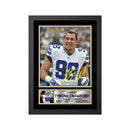 Tyrone Crawford 2 Limited Edition Football Signed Print - American Footballer