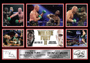 TYSON FURY VS DEONTAY WILDER 2 LAS VEGAS Limited Edition Boxer Signed Print - Boxing