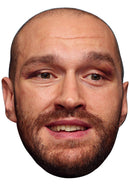 TYSON FURY JB - Boxing Fancy Dress Cardboard Celebrity Party Face Mask