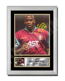 UGO EHIOGU Limited Edition Football Player Signed Print - Football