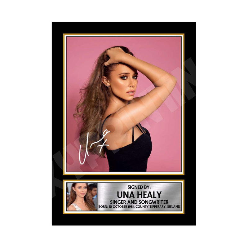 UNA HEALY 2 Limited Edition Music Signed Print