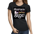 Unicorn Bride White Hen T-Shirt - Any Name - Party Tee