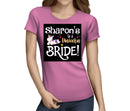 Unicorn Bride White Hen T-Shirt - Any Name - Party Tee