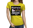 Unicorn Bride White Hen T-Shirt - Any Name - Party Tee