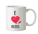 I Love USHER Celebrity Mug