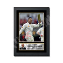 USMAN KHAWAJA 2 Limited Edition Cricketer Signed Print - Cricket Player