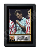 UWE ROSLER (1) Limited Edition Football Player Signed Print - Football