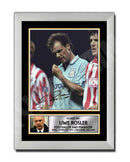UWE ROSLER (1) Limited Edition Football Player Signed Print - Football