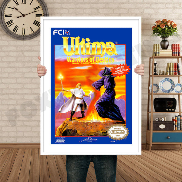 Ultima Retro Game Inspired Theme Nintendo NES Gaming