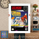 Ultima The False Prophet Super Nintendo GAME INSPIRED THEME Retro Gaming Poster A4 A3 A2 Or A1