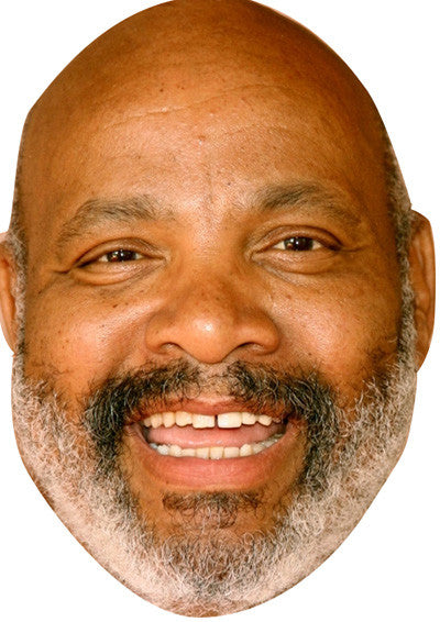Uncle Phil James Avery TV STARS 2018 Celebrity Face Mask Fancy Dress Cardboard Costume Mask