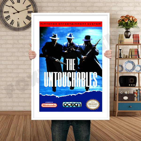 Untouchables Retro Game Inspired Theme Nintendo NES Gaming
