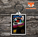 Untouchables Retro NES Game Cover Art Gaming Keyring