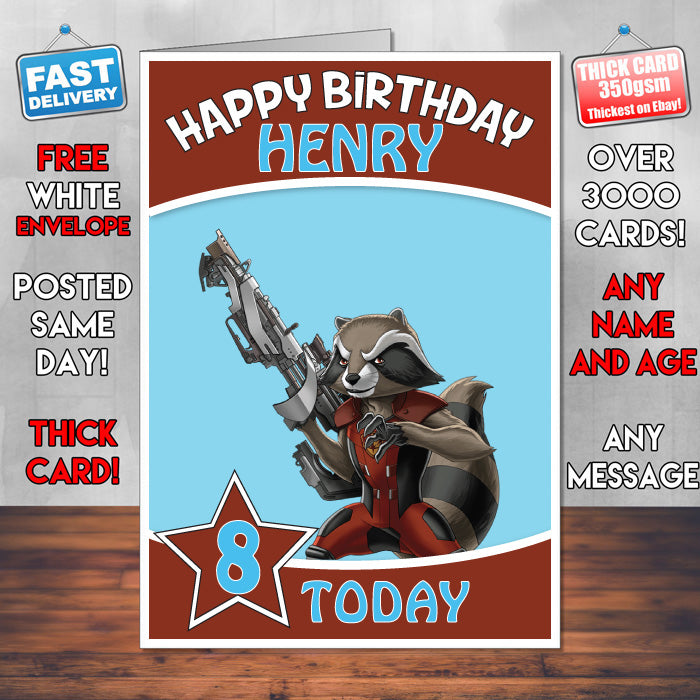 Personalised Birthday Card