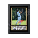 VICTOR DUBUISSON Limited Edition Golfer Signed Print - Golf
